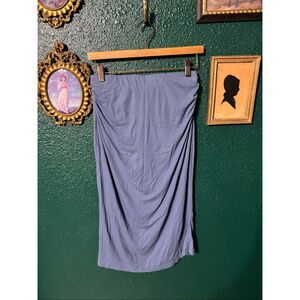 OGL BLUE HIGH RISE SKIRT SZ MEDIUM